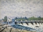 Picture of MOLESEY WEIR, HAMPTON COURT (1874)