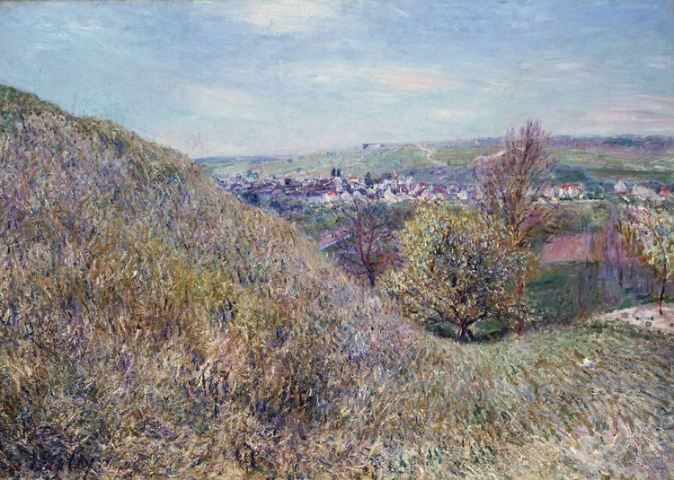 Picture of ON THE HILLS OF MORET IN SPRING – MORNING (1880)