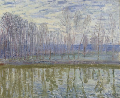 Picture of ON THE SHORES OF LOING (1896)
