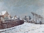 Picture of SNOW AT LOUVECIENNES 1875