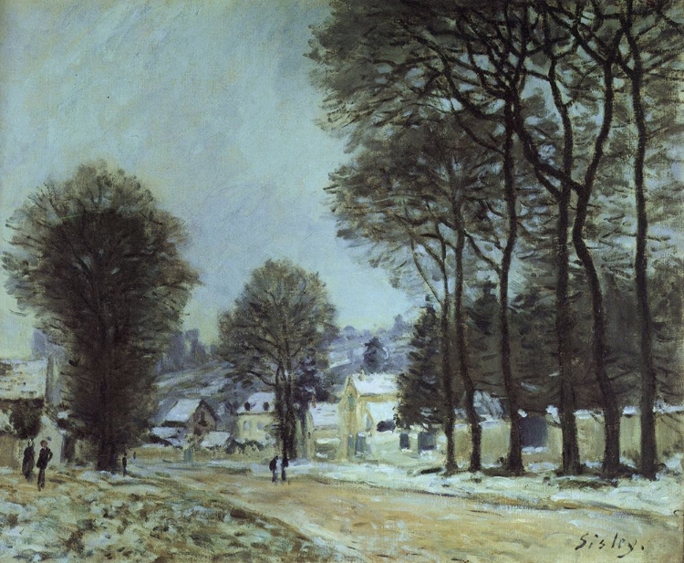 Picture of SNOW, LOUVECIENNES 1874