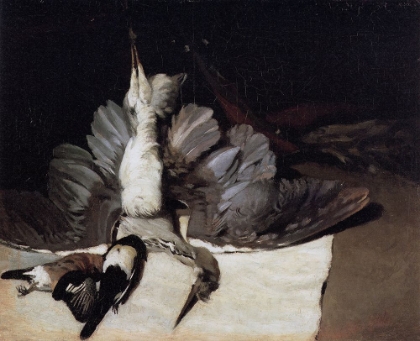 Picture of STILL LIFE WITH HERON 1867