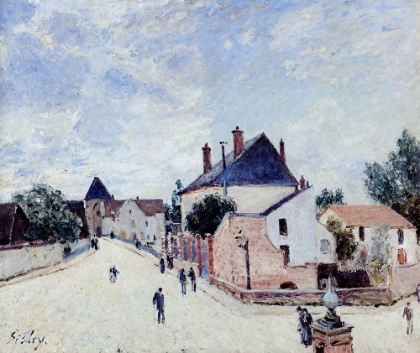 Picture of STREET IN MORET 1882