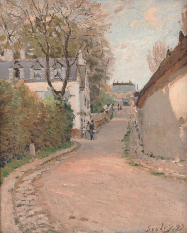 Picture of STREET IN VILLE-DARRAY  (1873)