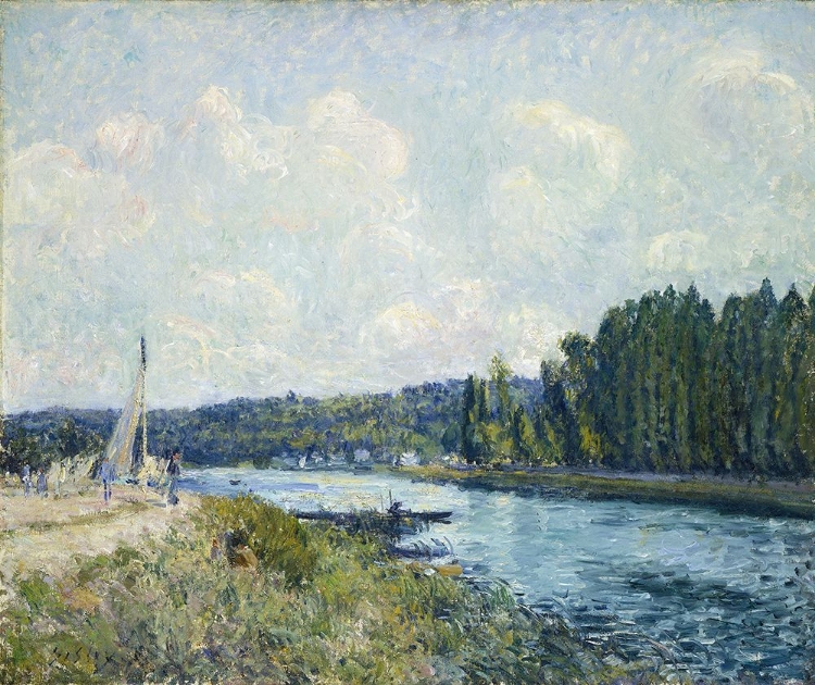 Picture of THE BANKS OF THE OISE 1877
