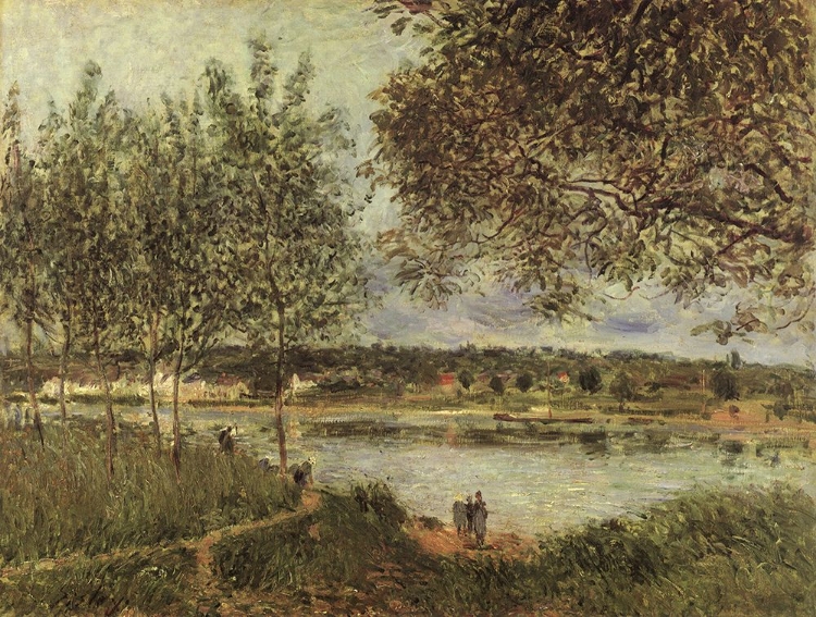 Picture of THE PATH TO THE OLD FERRY INN AT BY 1880