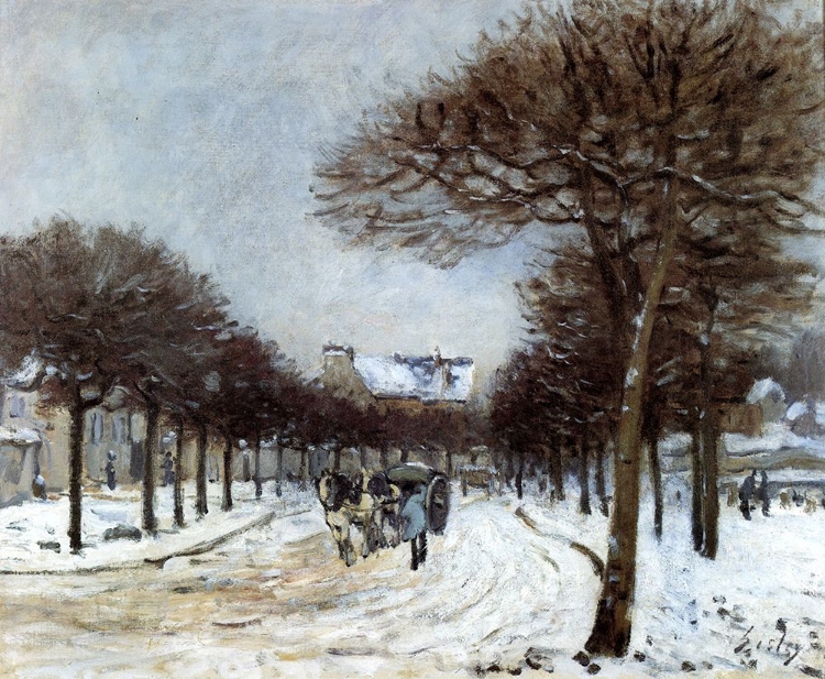 Picture of THE ROAD TO SAINT-GERMAIN 1874