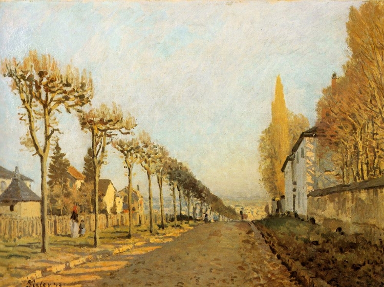 Picture of THE ROAD TO SEVRES 1873