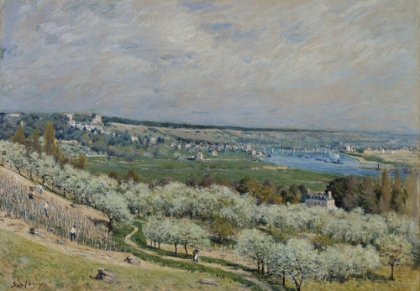 Picture of THE TERRACE AT SAINT-GERMAIN, SPRING (1875)