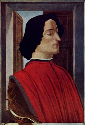 Picture of PORTRAIT OF GIULLIANO DE MEDICI 1478
