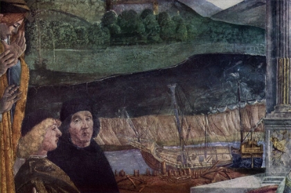 Picture of PUNISHMENT OF KORAH, DATHAN AND ABIRAM DETAIL 1481