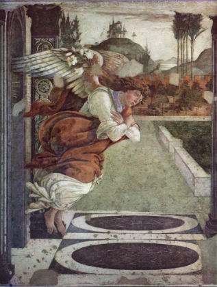 Picture of S MARTINO FRESCO, ARCHANGEL GABRIEL 1481