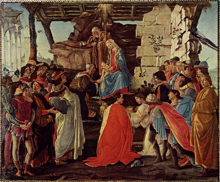 Picture of THE ADORATION OF THE MAGI 1475