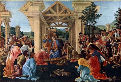 Picture of THE ADORATION OF THE MAGI 1482