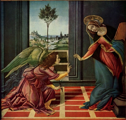 Picture of THE ANNUNCIATION 1490