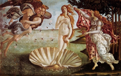 Picture of THE BIRTH OF VENUS CA 1485