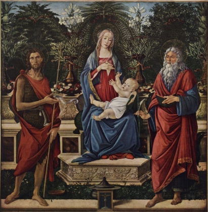 Picture of VIRGIN AND CHILD 1485