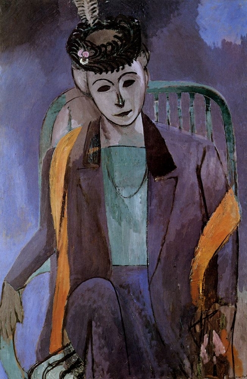 Picture of MADAME MATISSE 1 1913