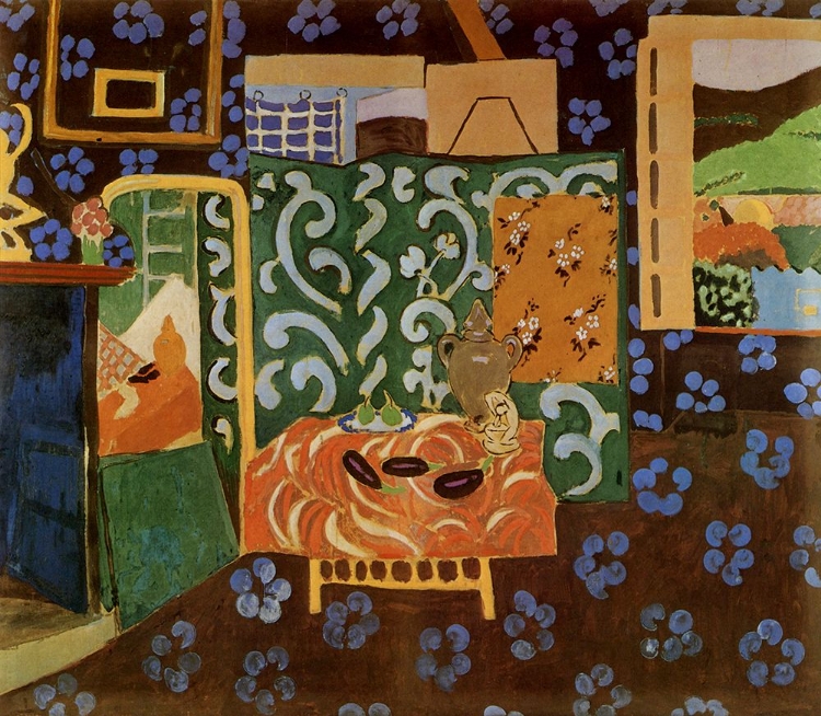 Picture of STILL LIFE WITH AUBERGINES 1911