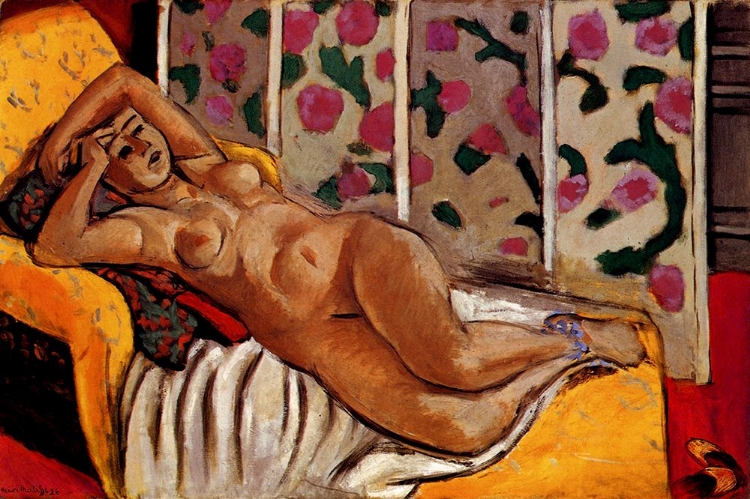 Picture of YELLOW ODALISQUE 1926