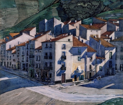 Picture of A SOUTHERN TOWN 1925