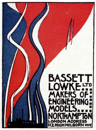 Picture of DESIGN FOR ADVERTISING LABEL FOR BASSETT-LOWKE C1921