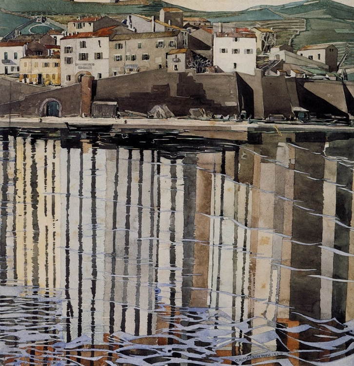 Picture of LA RUE DU SOLEIL, PORT VENDRES 1927