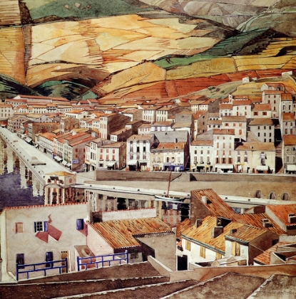 Picture of PORT VENDRES, LA VILLE 1925