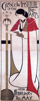 Picture of POSTER FOR THE GLASGOW INST OF THE FINE ARTS 1895