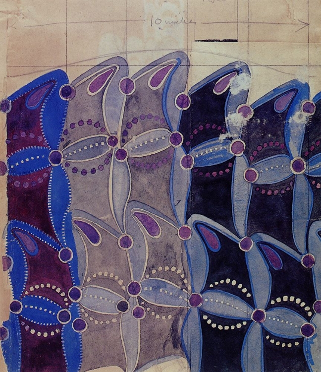 Picture of STYLISED PETAL WITH TEARDROPS