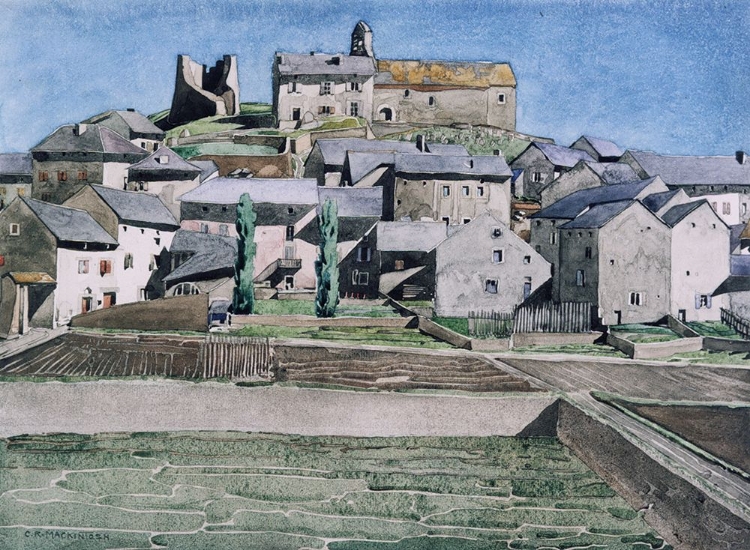 Picture of THE CHURCH OF LA LLAGONNE 1925