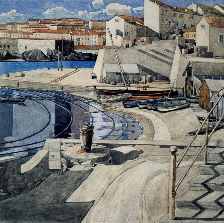 Picture of THE LITTLE BAY, PORT VENDRES 1927