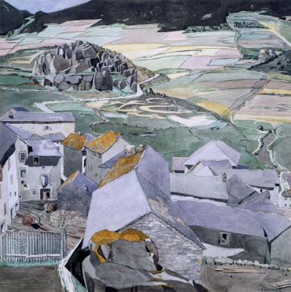 Picture of THE VILLAGE OF LA LLAGONNE 1925