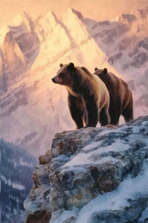 Picture of MOUNTAIN BEARS I