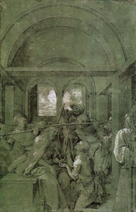 Picture of CHRIST BEING CROWNED WITH THORNS 1504