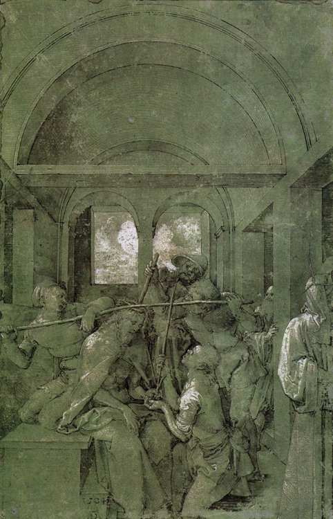 Picture of CHRIST BEING CROWNED WITH THORNS 1504