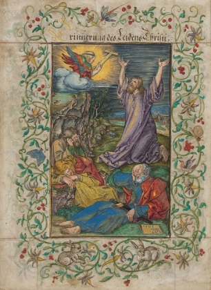 Picture of CHRIST ON THE MOUNT OF OLIVES 1508