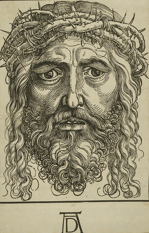 Picture of HEAD OF CHRIST CROWNED WITH THORNS