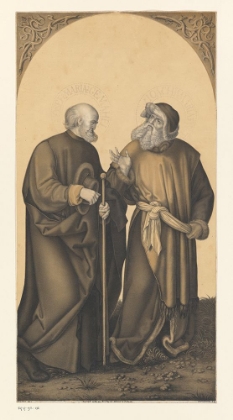Picture of HEILIGE JOZEF EN JOACHIM 1824 BY JOHANN NEPOMUK STRIXNER, ALBRECHT DURER