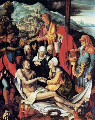 Picture of LAMENTATION OVER THE DEAD CHRIST 1500