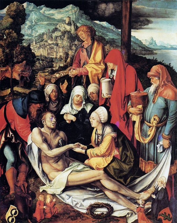 Picture of LAMENTATION OVER THE DEAD CHRIST 1500