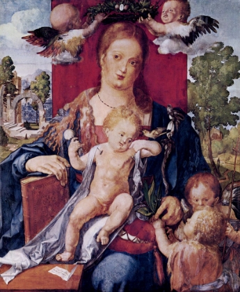 Picture of MADONNA WITH THE SISKIN 1506