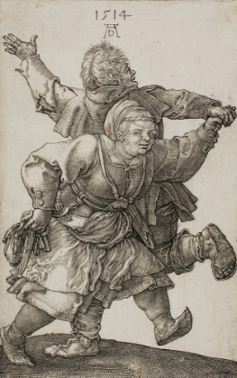 Picture of PEASANT COUPLE DANCING