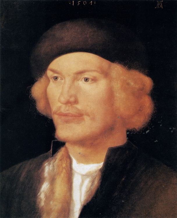 Picture of PORTRAIT OF A YOUNG MAN 1507