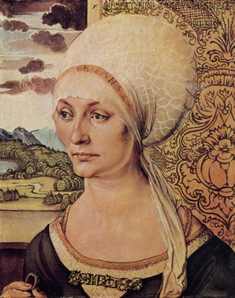 Picture of PORTRAIT OF ELSBETH TUCHER 1499