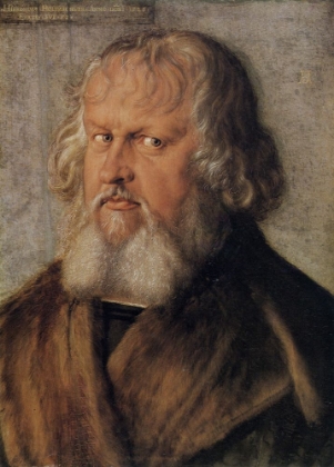 Picture of PORTRAIT OF HIERONYMUS HOLZSCHUHER 1526