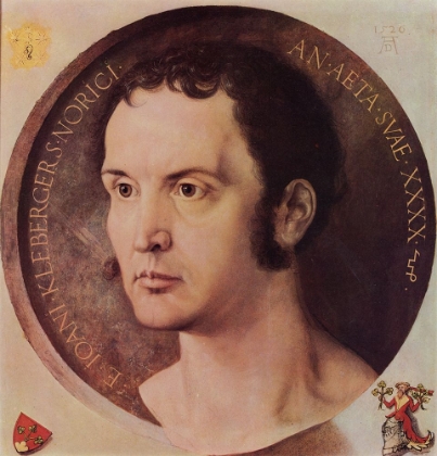 Picture of PORTRAIT OF JOHANNES KLEEBERGER 1526
