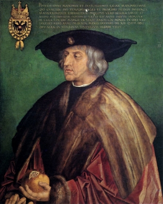 Picture of PORTRAIT OF THE EMPEROR MAXIMILIAN I 1519