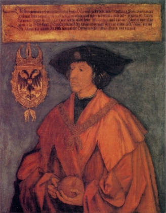 Picture of PORTRAIT OF THE EMPEROR MAXIMILIAN I OF HABSBURG 1519