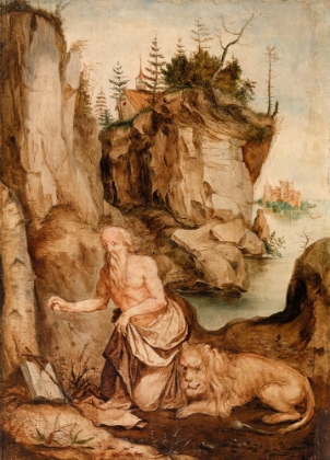 Picture of SAINT JEROME AND THE LION